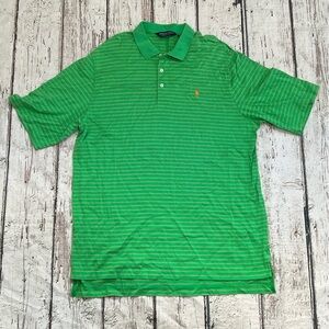 Polo Golf Green Tennis Sports Short Sleeve Shirt